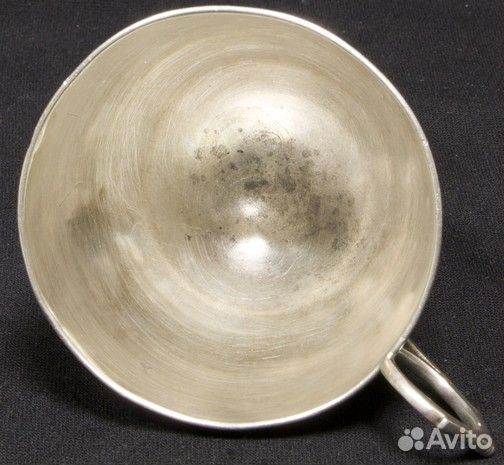 Чашка, серебро, 84 пр, 61,4 гр, 1872г,пр.м.Савенко