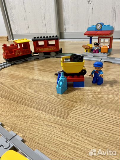 Lego duplo Поезд на паровой тяге 10874