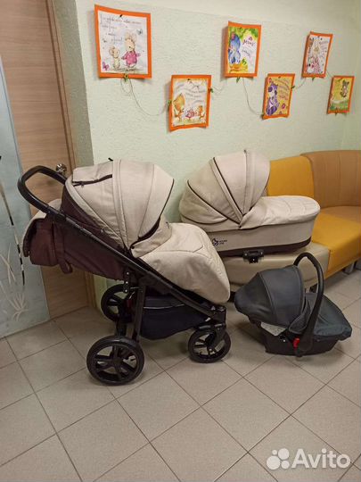 Стильная коляска Noordline Beatrice Sport 3 в 1