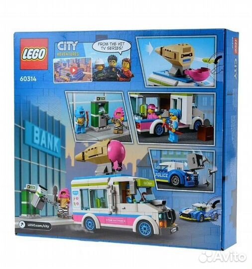 Lego City Police 60314 Погоня полиции за грузовик