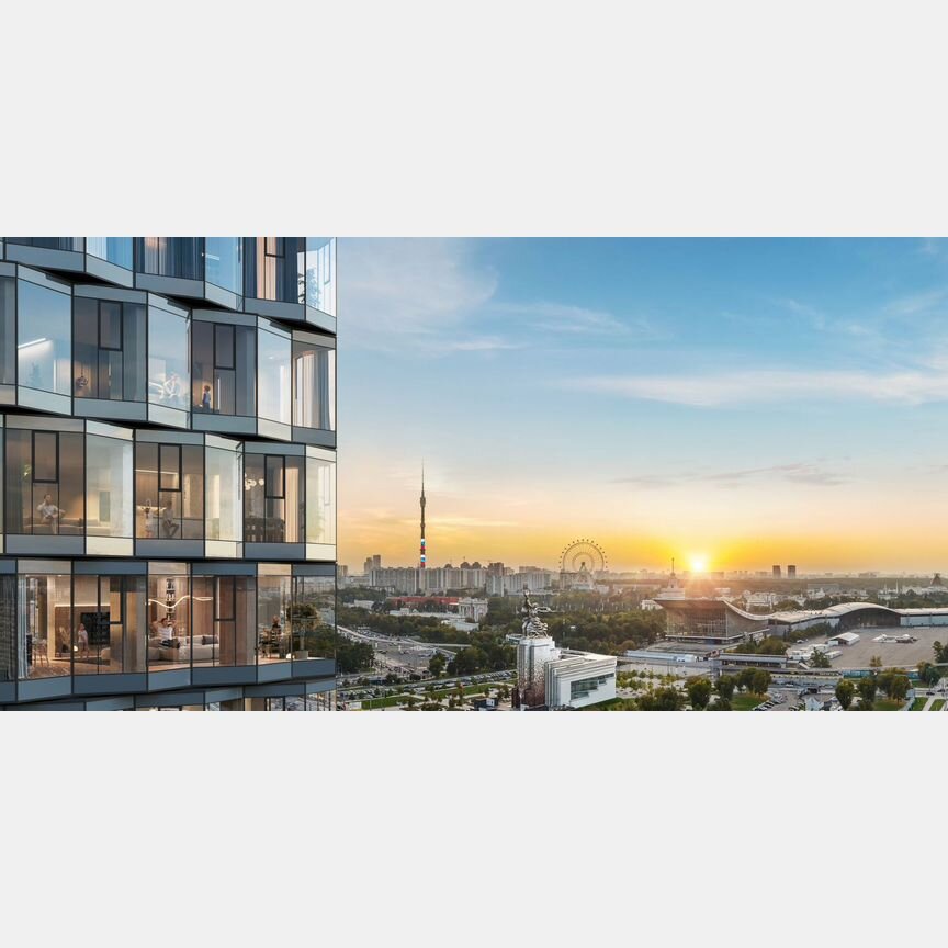 3-к. квартира, 88,4 м², 12/23 эт.