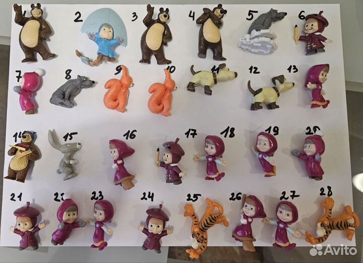 Игрушки от киндера (листать фото)