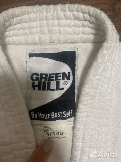 Кимоно для дзюдо green hill