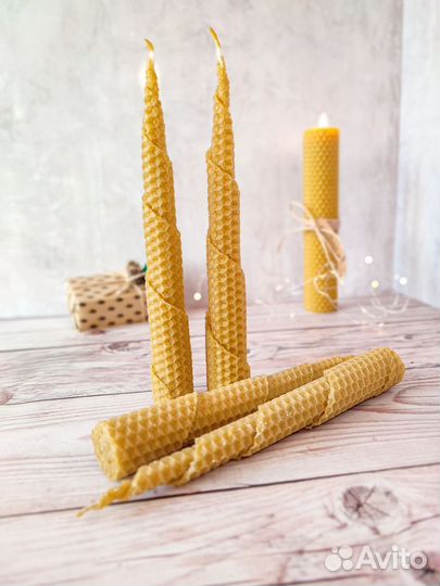 Свечи из вощины