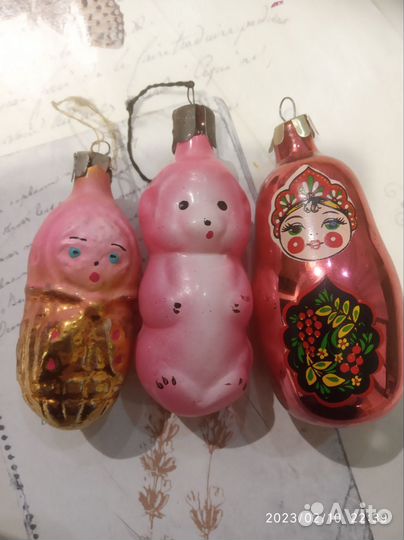 Елочные игрушки СССР Разное