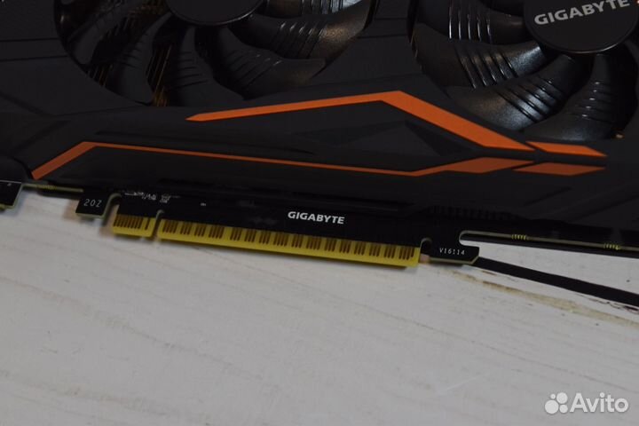 Видеокарта GTX 1050 Ti 4gb Gigabyte G1 Gaming