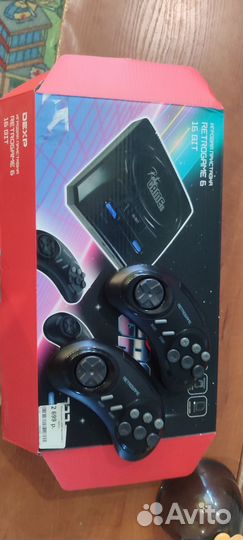 Игровая приставка sega