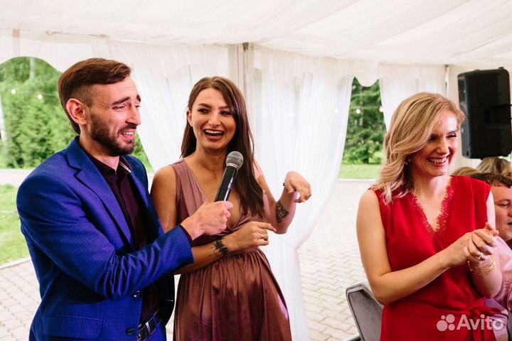 Ведущий на свадьбу, выпускной, день рождения