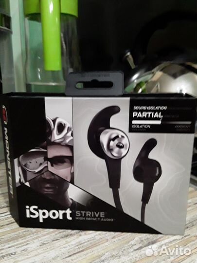 Наушники Monster isport Original