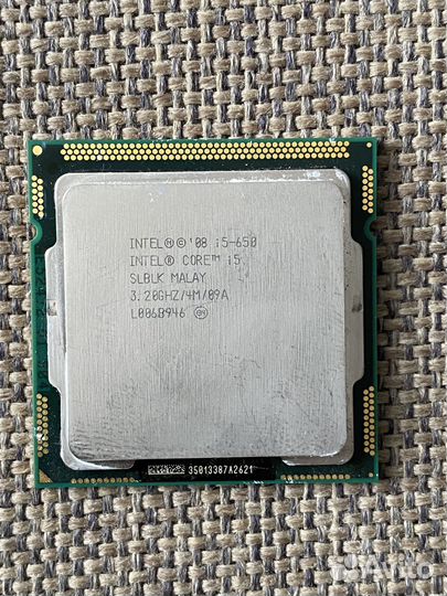 Процессор intel core i5-650