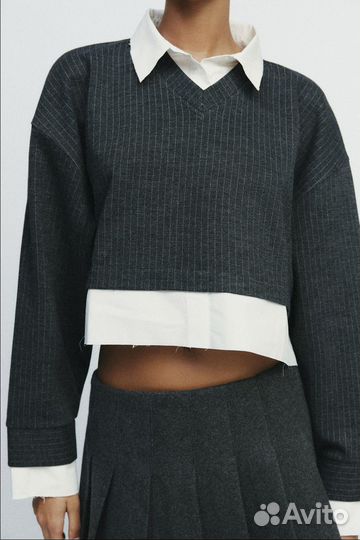 Zara юбка+кофта