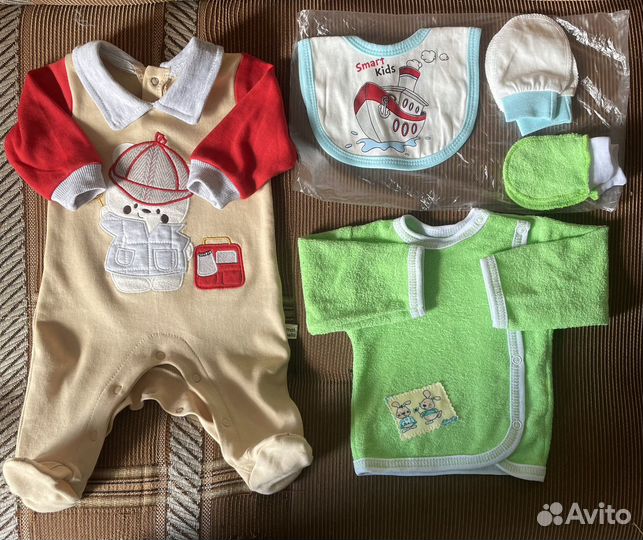 Новые вещи для новорождённых