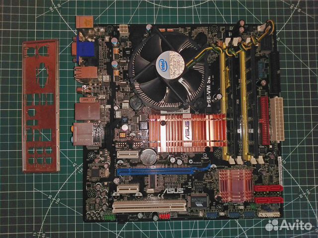 Сокет 775 комплект с памятью купить в Курске | Электроника | Авито