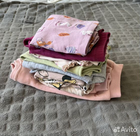 Брендовые вещи пакетом на девочку 74 80