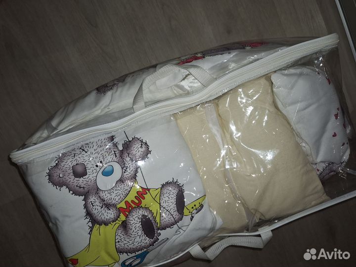 Бортики для детской кроватки