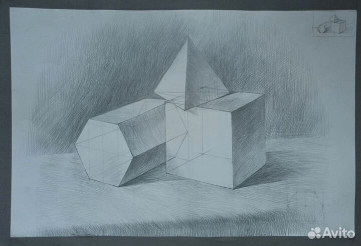 Академический рисунок и живопись на заказ