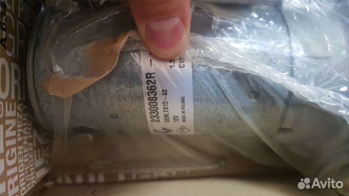 Стартер Sentra, Note, LADA Vesta, Renault Duster