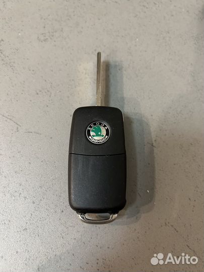 Оригинальный ключ шкода