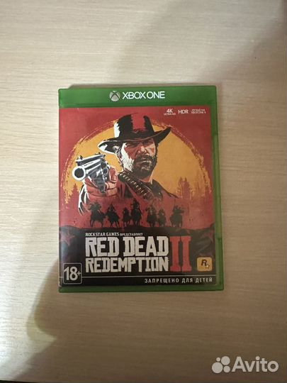 Red dead redemption 2 xbox one диск