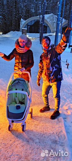 Прогулочная коляска green tone