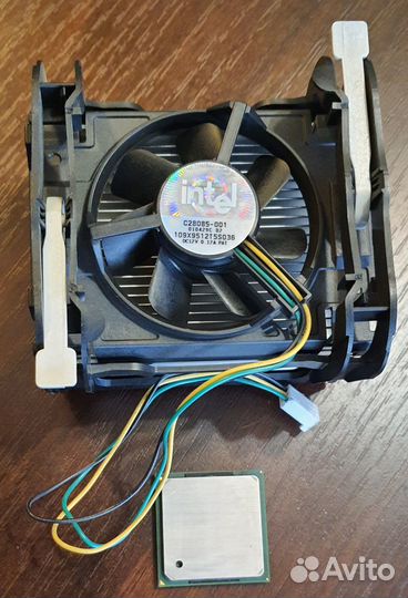 Процессор intel pentium 4 c оригинальным кулером
