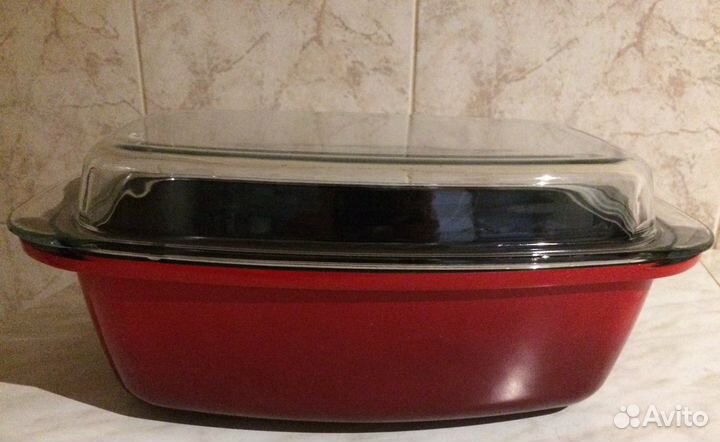 Жаровня с крышкой