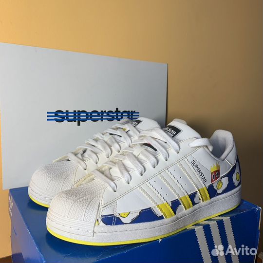 Adidas superstar save the lobster(9us/8,5uk)