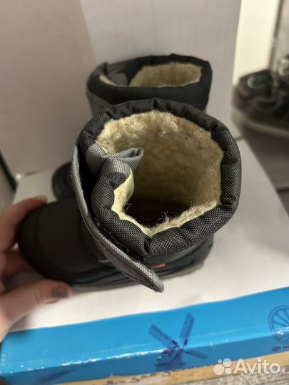 Сапоги детские зимние 22 23