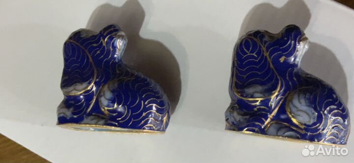 Две собачки клуазоне