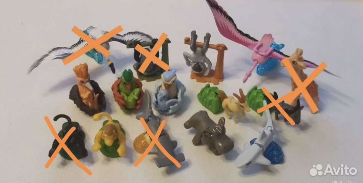 Игрушки из киндера kinder natoons 2021