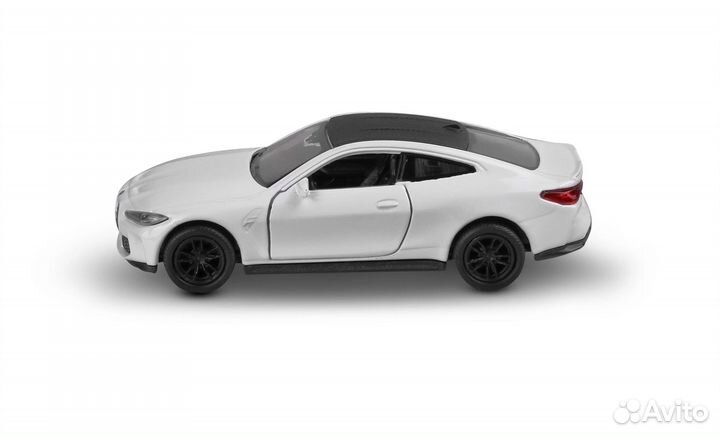 Игрушечная машина Welly BMW M4 инерционная, 1:38