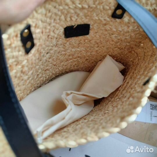 Сумка пляжная плетеная