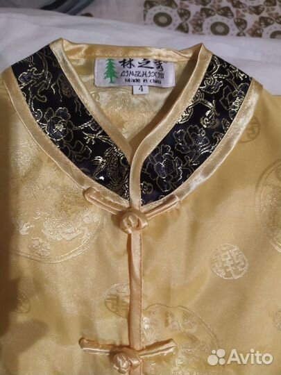 Костюм детский в китайском стиле на 1,5-2 года