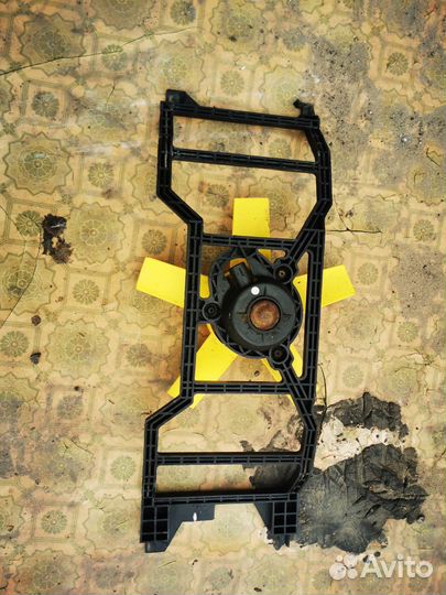 Вентилятор радиатора Ford fiesta(fusion)