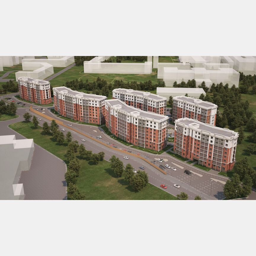 Квартира-студия, 32,8 м², 2/8 эт.
