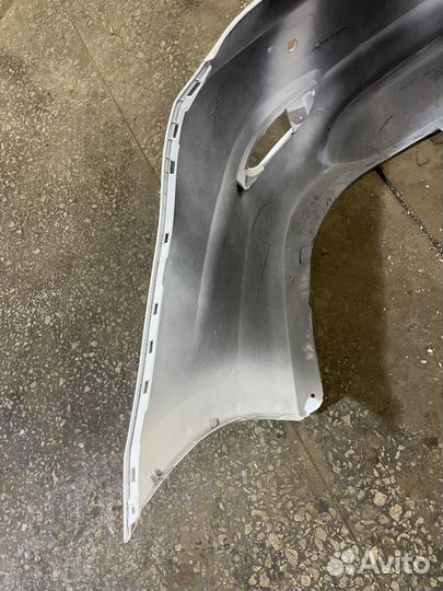 Задний бампер хендай солярис