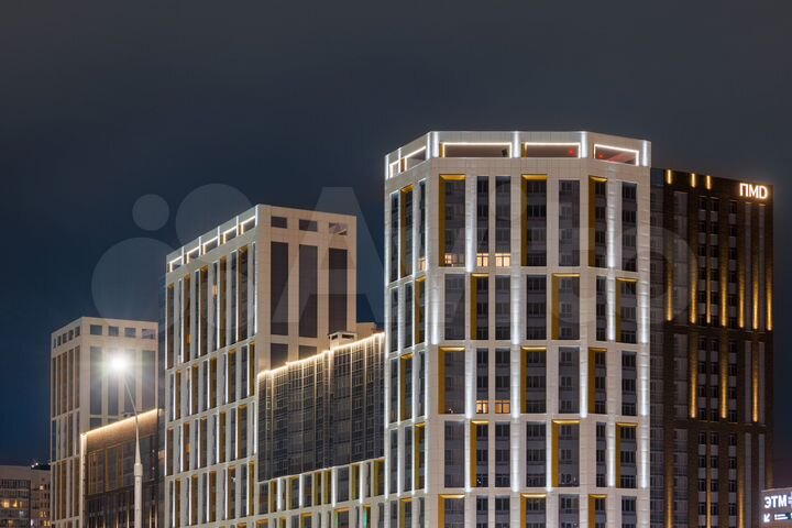 2-к. квартира, 57,3 м², 19/20 эт.