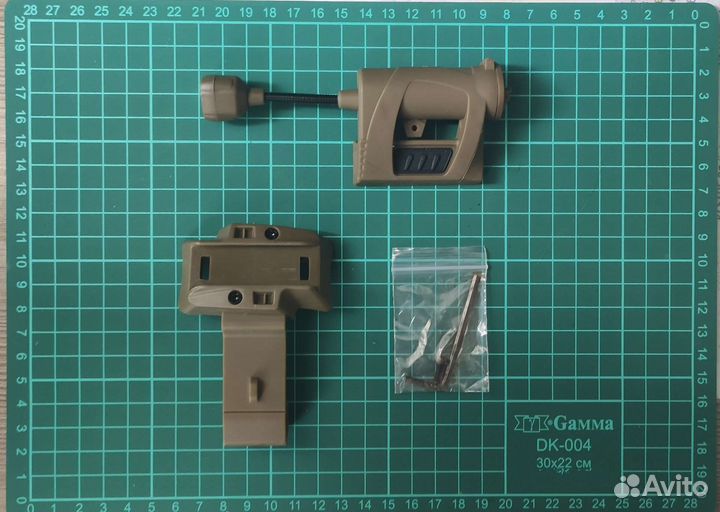 Тактический фонарь с ик-подсветкой на шлем + аккум