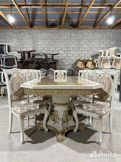 Стол и стулья от производителя. В наличии