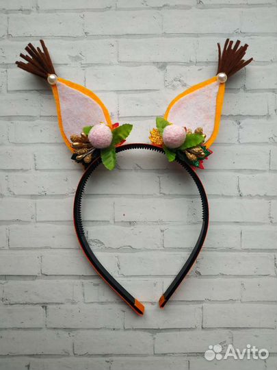 Белочка,лисичка ободок