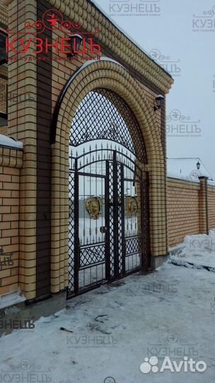 Кованые ворота