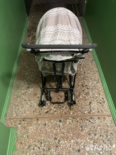 Санки коляска с колесами