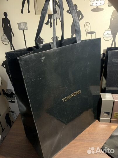 Бумажные подарочные пакеты с ручками Tom Ford