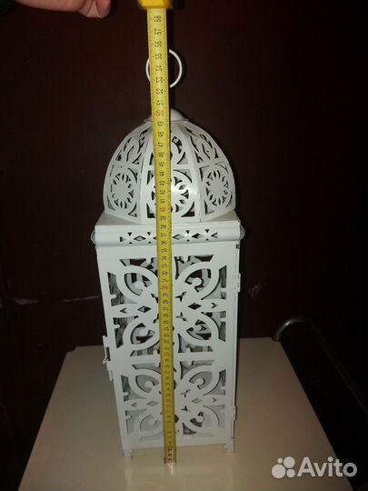 Фонарь для свечи IKEA, подсвечник