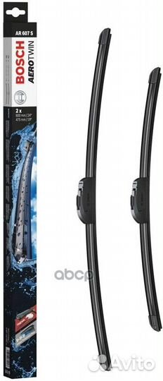 Стеклоочиститель Aerotwin 600mm/475mm ком/кт OP