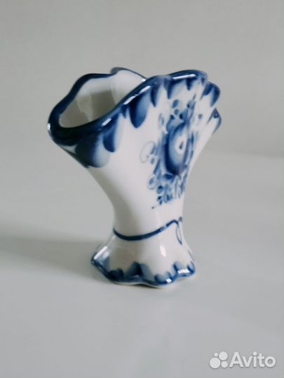 Салфетница гжель фарфор