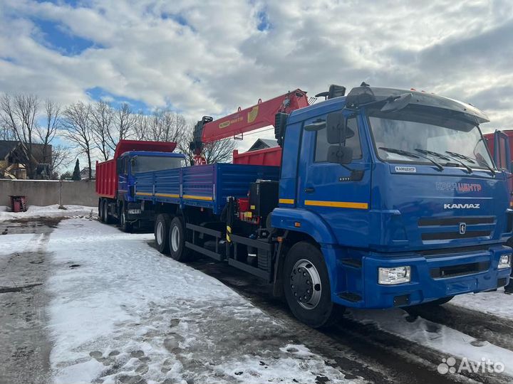 КамАЗ 65117-3010-48 с КМУ, 2021