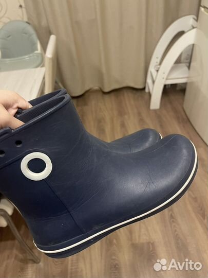 Резиновые сапоги crocs 39