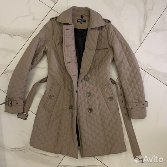 Стеганое пальто демисезонное 44