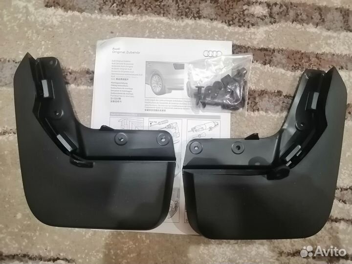 Брызговики задние Audi A3 Sedan 8V 2014 - 2016